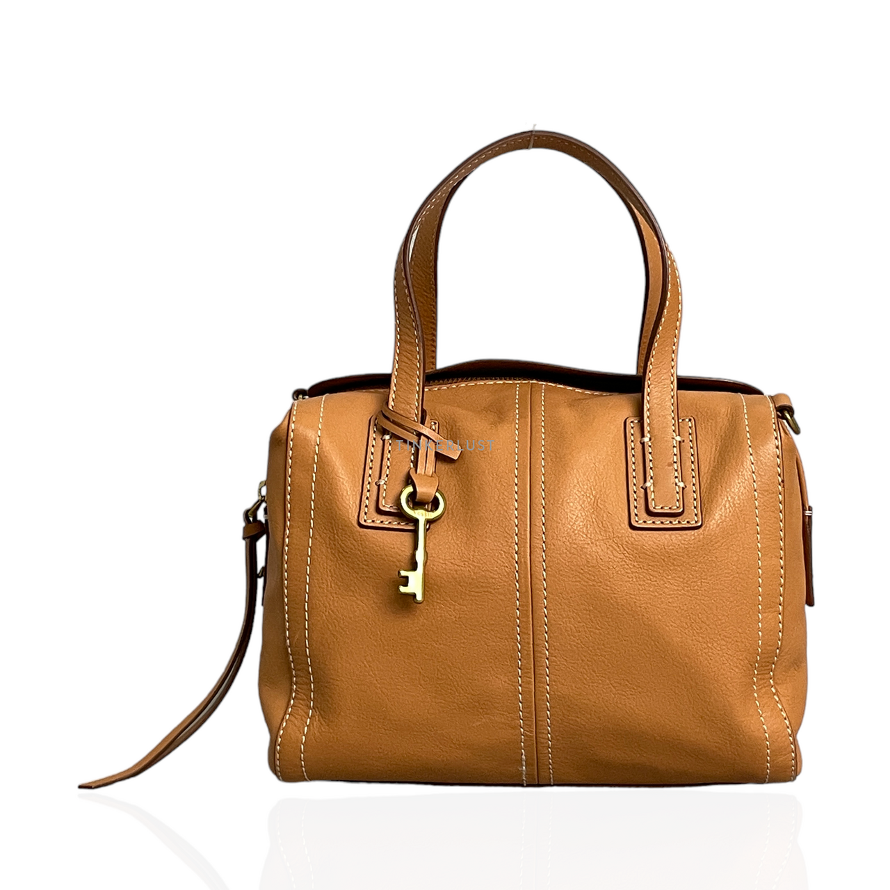 Fossil emma hot sale satchel tan